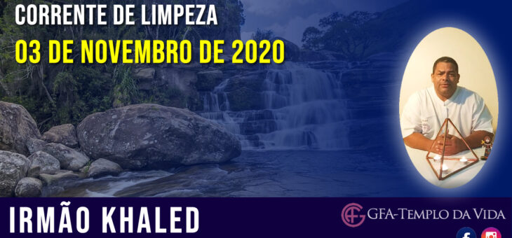 Corrente de limpeza 04 de novembro